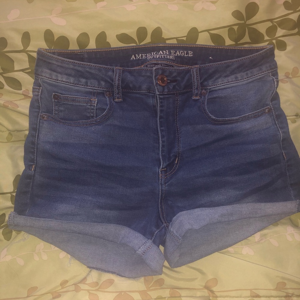 High waist Jean shorts